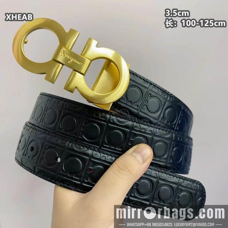 Ferragamo belt 35mmX100-125cm 8L154