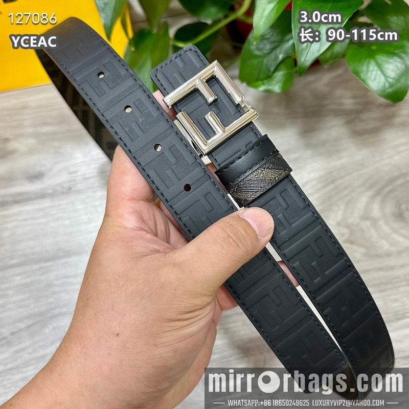 Fendi belt 30mmX90-115cm 8L24