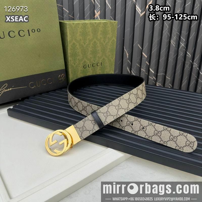 Gucci belt 38mmX95-125cm 8L39