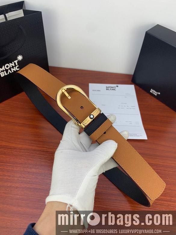Montblanc Belt 34mmX95-125CM 7D13