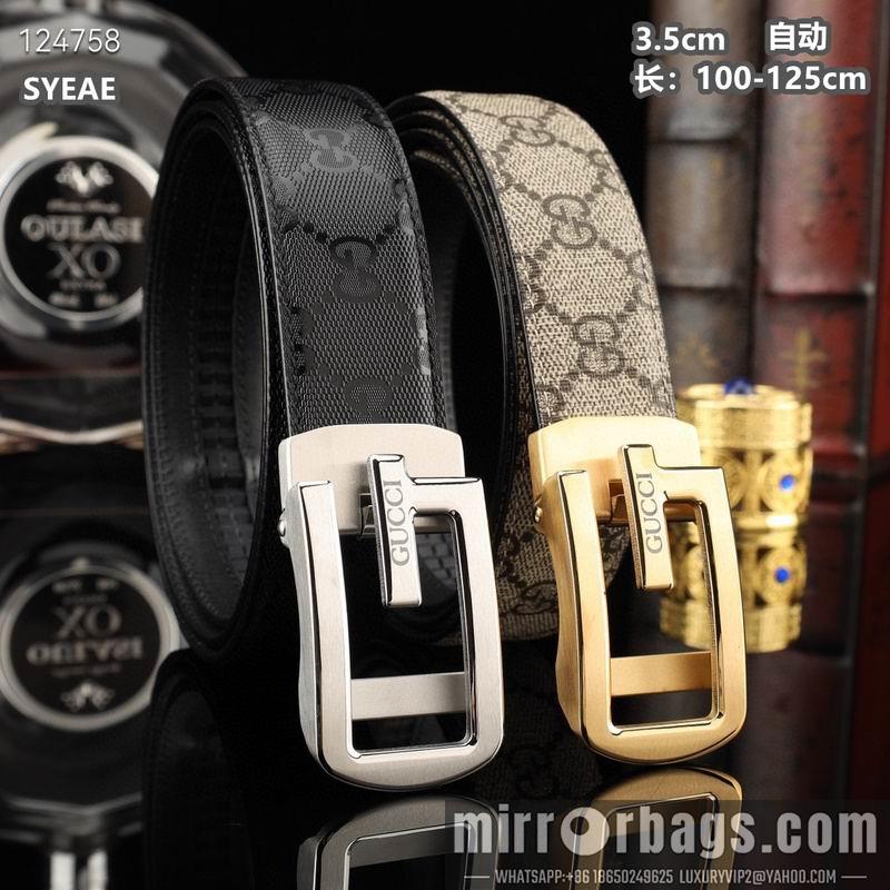 Gucci belt 35mmX100-125cm 8L20