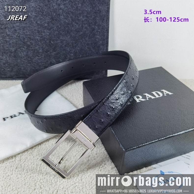 Prada belt 35mmX100-125cm 8L07