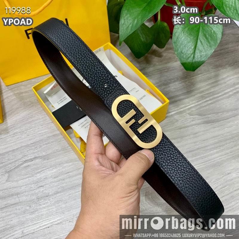Fendi belt 30mmX90-115cm 8L19
