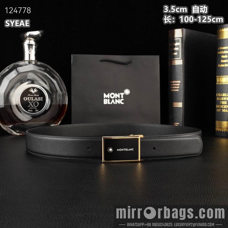 Montlanc belt 35mmX100-125cm 8L36