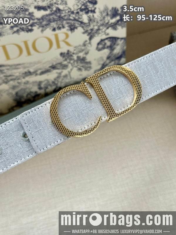 Dior belt 35mmX95-125cm 8L23