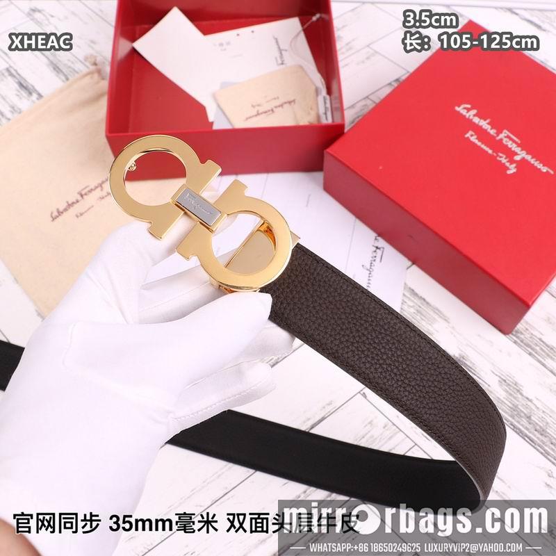 Ferragamo belt 35mmX105-125cm 8L135