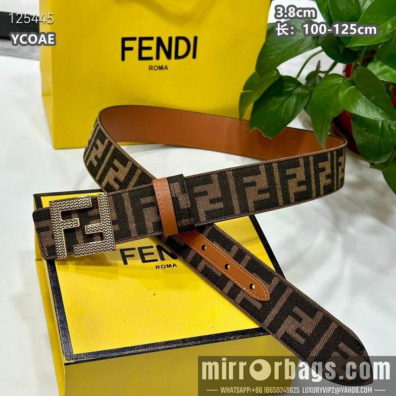Fendi belt 38mmX100-125cm 8L13