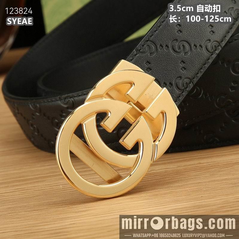 Gucci belt 35mmX100-125cm 8L44