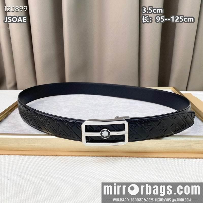 Montblanc belt 自动带 35mmX95-125cm 8L072004