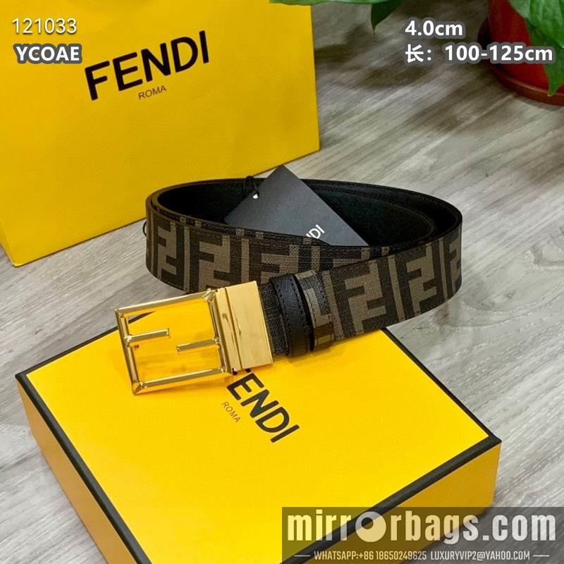 Fendi belt 40mmX100-125cm 8L115