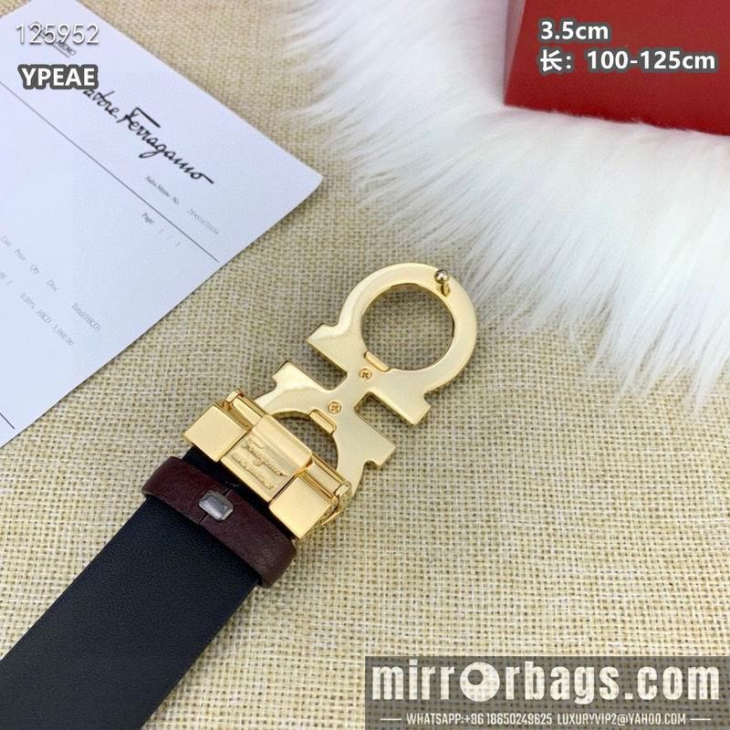 Ferragamo belt 35mmX100-125cm 8L20