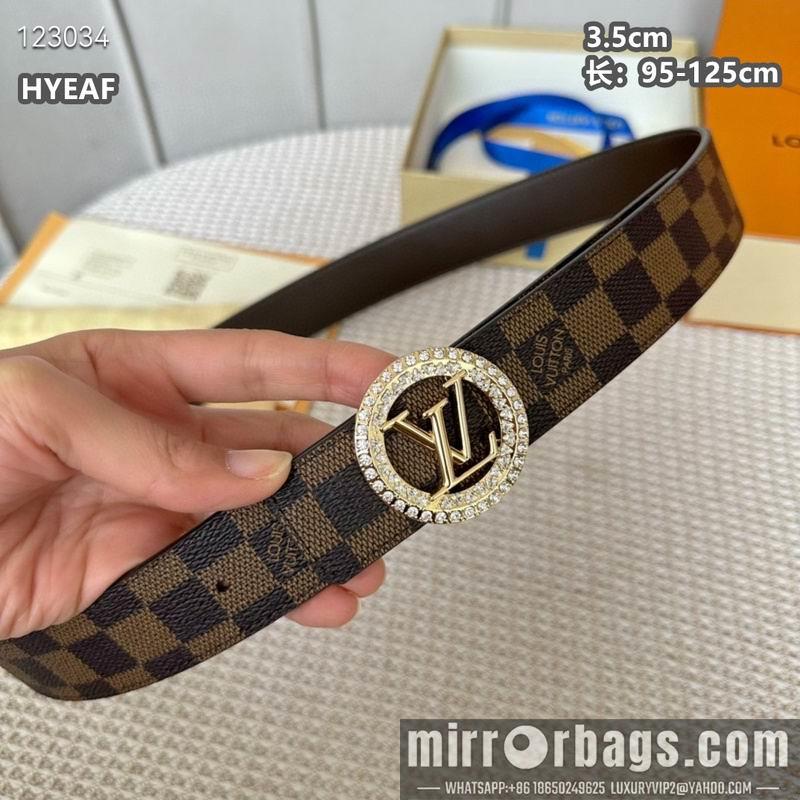 LV belt 35mmX95-125cm 8L18