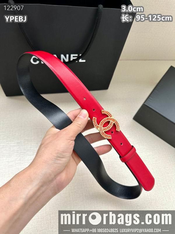 Chanel belt 30mmX95-125cm 8L26