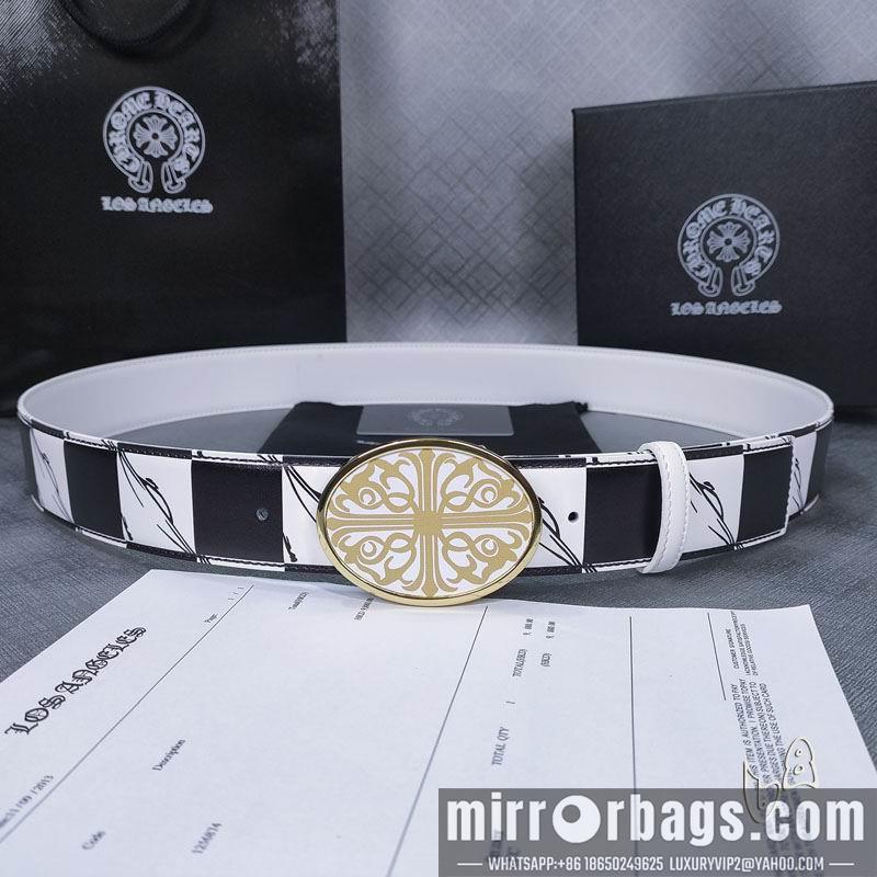 Chrome Hearts belt 38mmX80-125cm lb082004