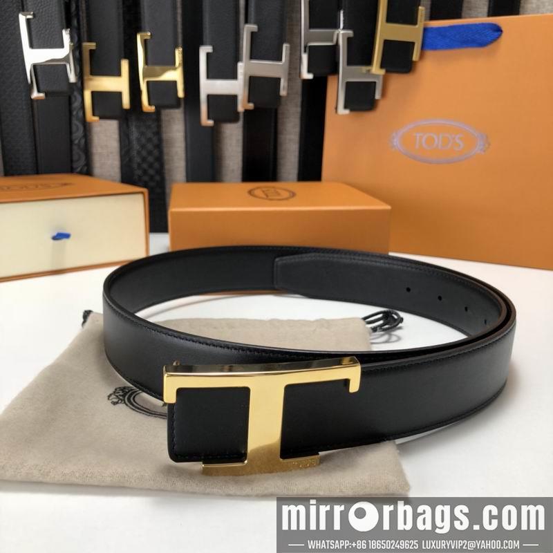 Tod's belt 34mmX95-125cm 7D03