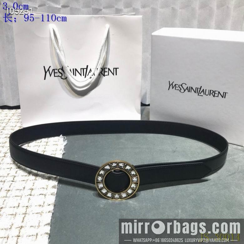 YSL Belt 30mmX95-110cm 8L06