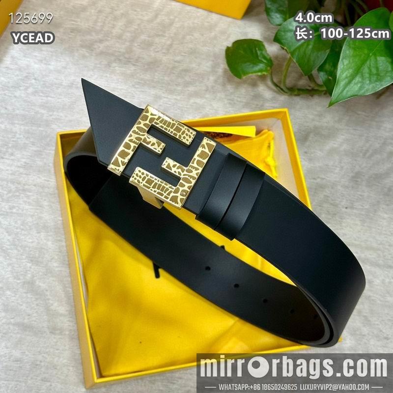 Fendi belt 40mmX100-125cm 8L16