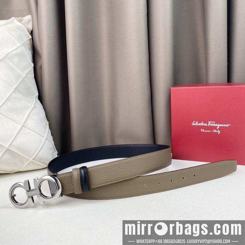 Ferragamo belt 35mmX95-125cm 7D06