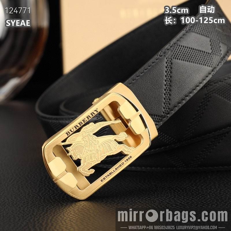 Burberry belt 35mmX100-125cm 8L73