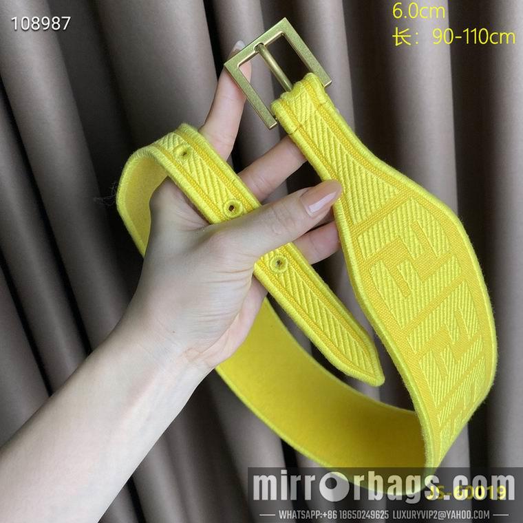 Fendi Belt 60mmX90-110cm 8L02