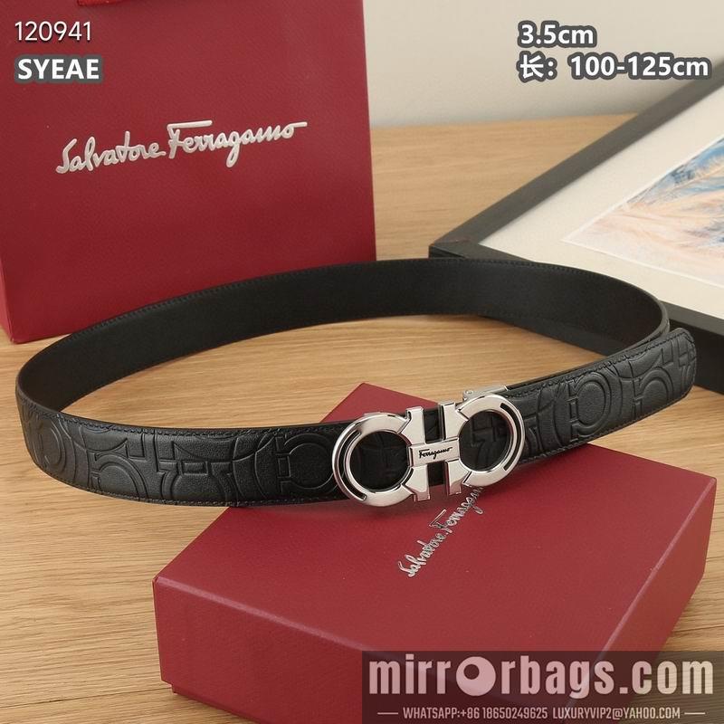 Ferragamo belt 35mmX100-125cm 8L072018