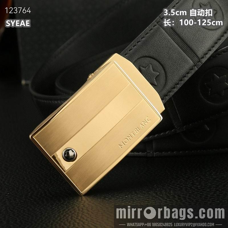 Montlanc belt 35mmX100-125cm 8L58