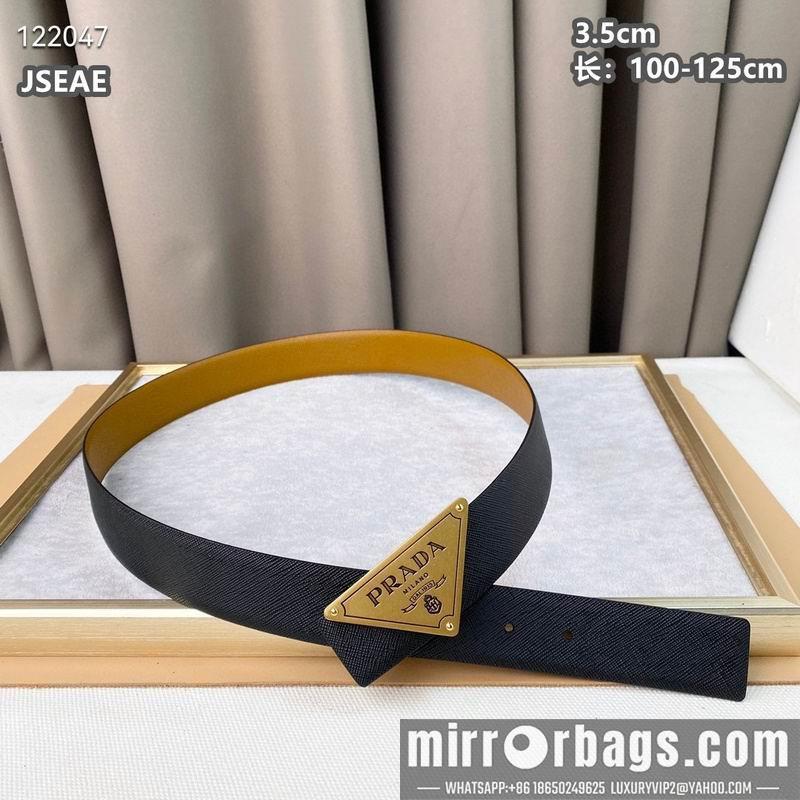 Prada belt 35mmX100-125cm 8L43