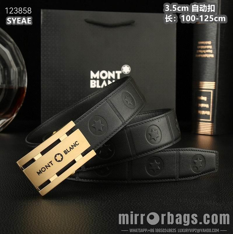 Montlanc belt 35mmX100-125cm 8L52