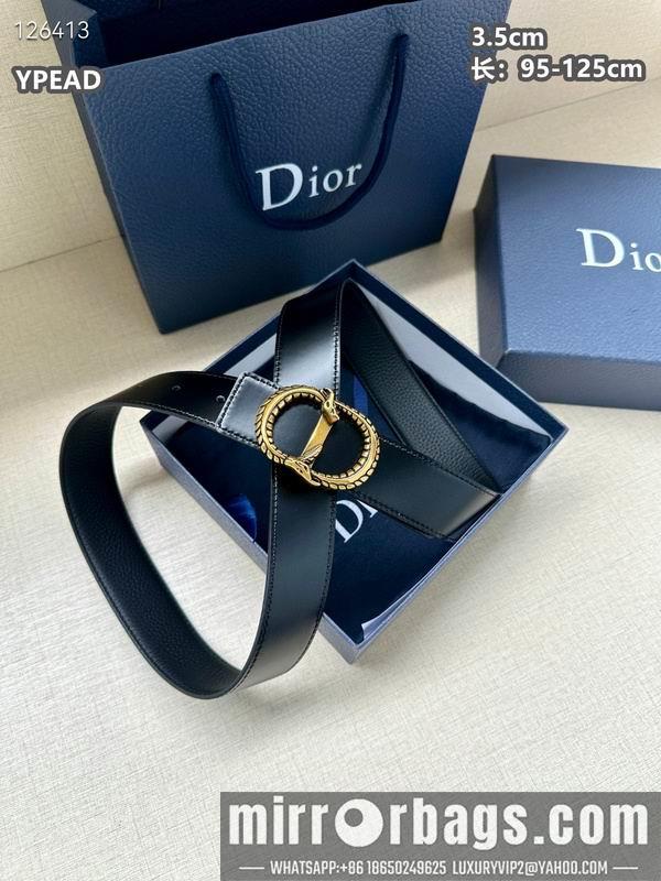 Dior belt 35mmX95-125cm 8L20