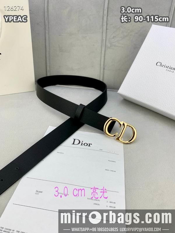 Dior belt 30mmX90-115cm 8L111004