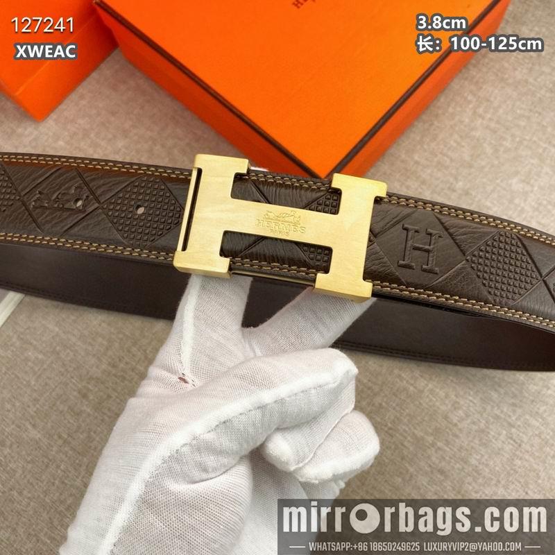Hermes belt 38mmX100-125cm 8L49