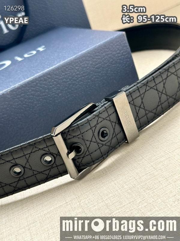 Dior belt 35mmX95-125cm 8L15