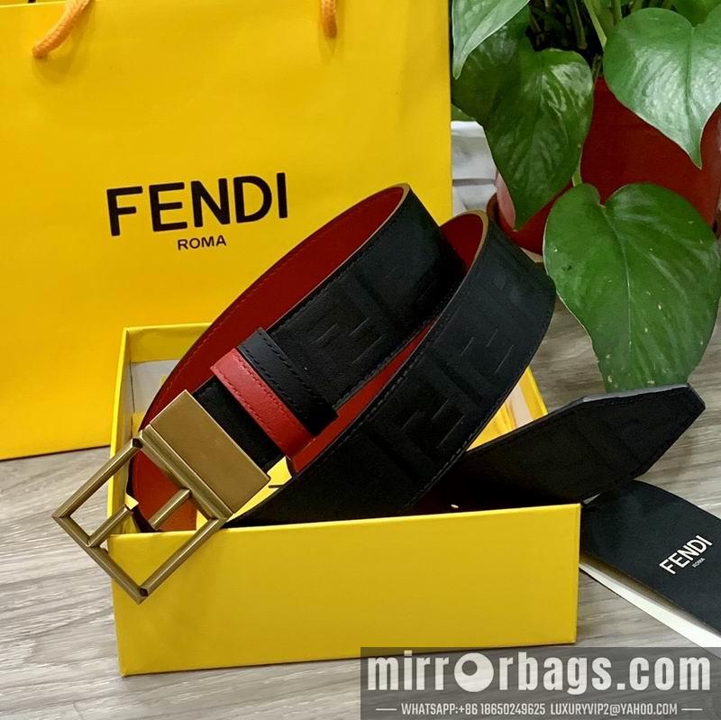Fendi belt 38mmX95-125cm 7D03