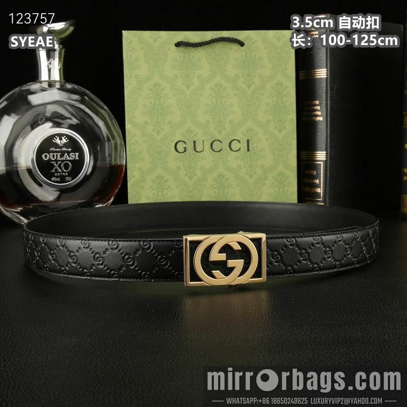 Gucci belt 35mmX100-125cm 8L53