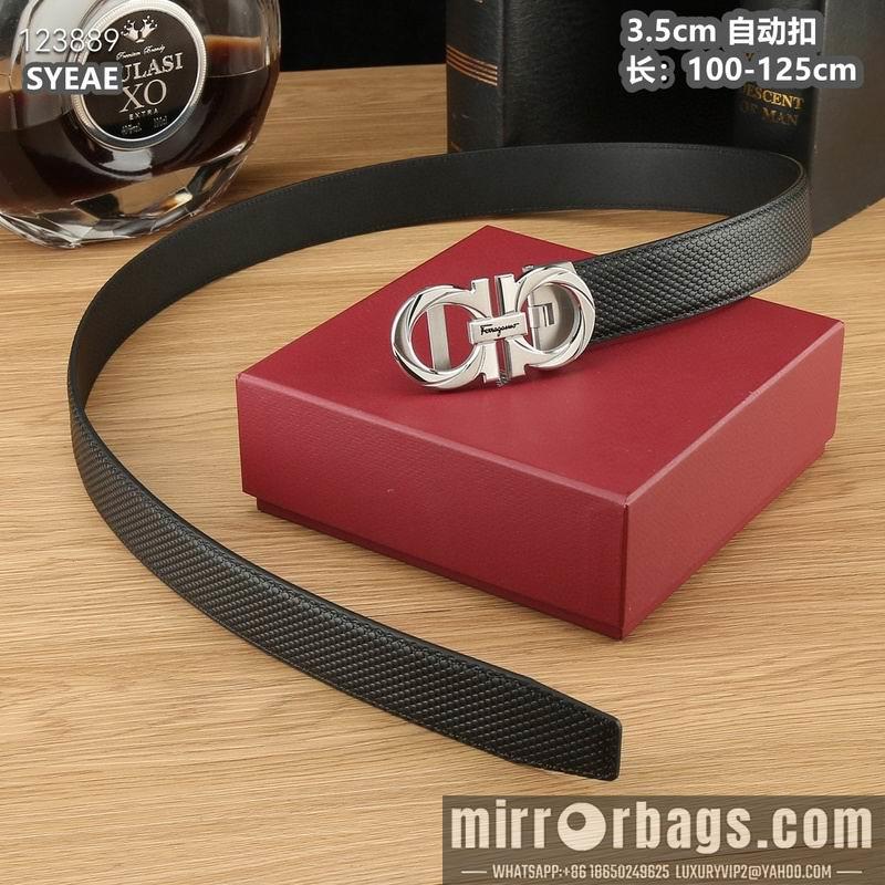 Ferragamo belt 35mmX100-125cm 8L09