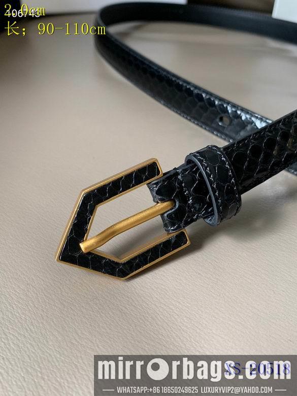YSL Belt 20mmX90-110cm 8L01