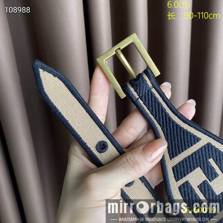 Fendi Belt 60mmX90-110cm 8L02