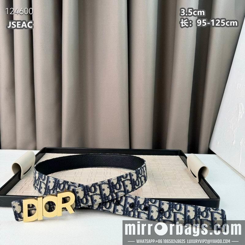 Dior belt 35mmX95-125cm 8L22