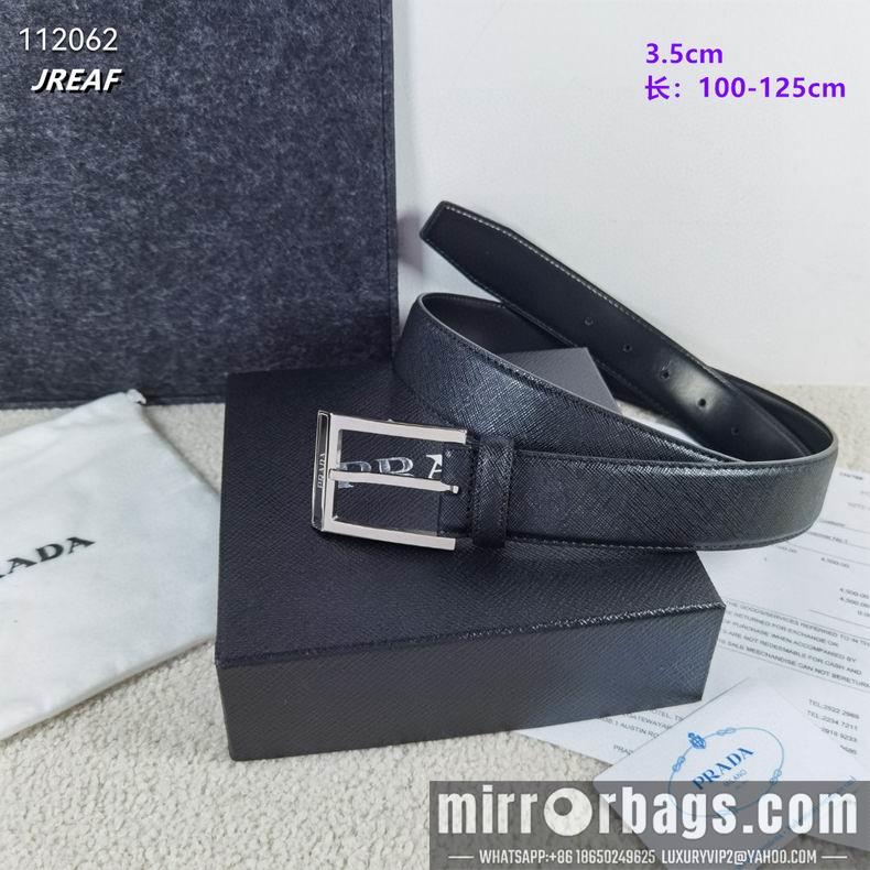 Prada belt 35mmX100-125cm 8L04