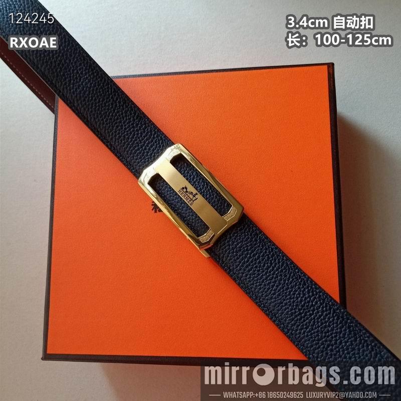 Hermes belt 34mmX100-125cm 8L08
