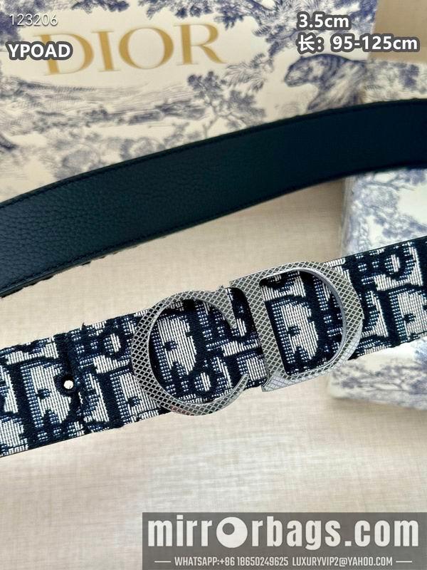 Dior belt 35mmX95-125cm 8L23