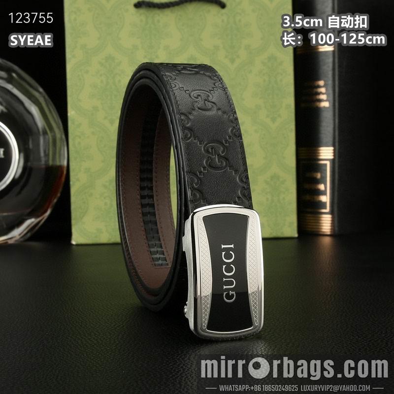 Gucci belt 35mmX100-125cm 8L55