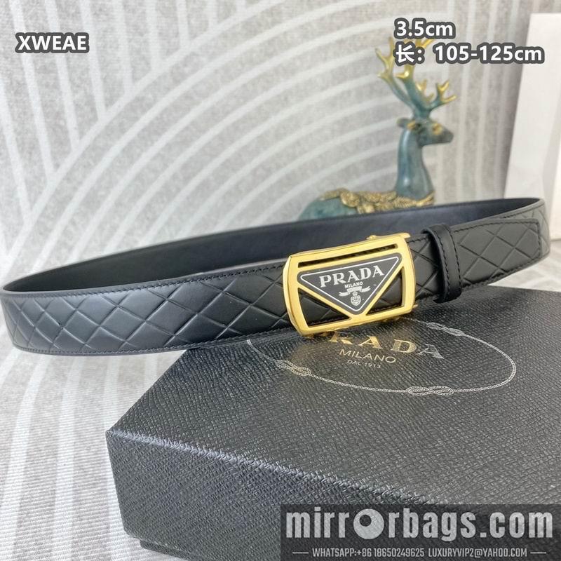 Prada belt 35mmX105-125cm 8L64