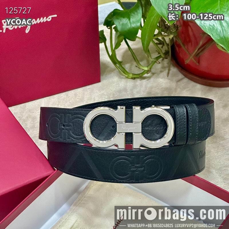 Ferragamo belt 35mmX100-125cm 8L27