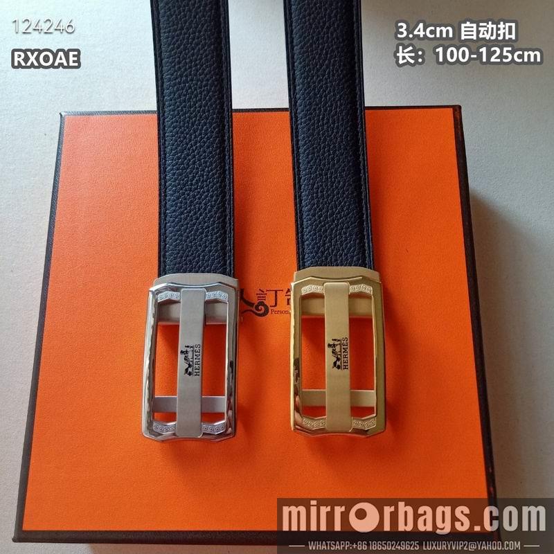 Hermes belt 34mmX100-125cm 8L08