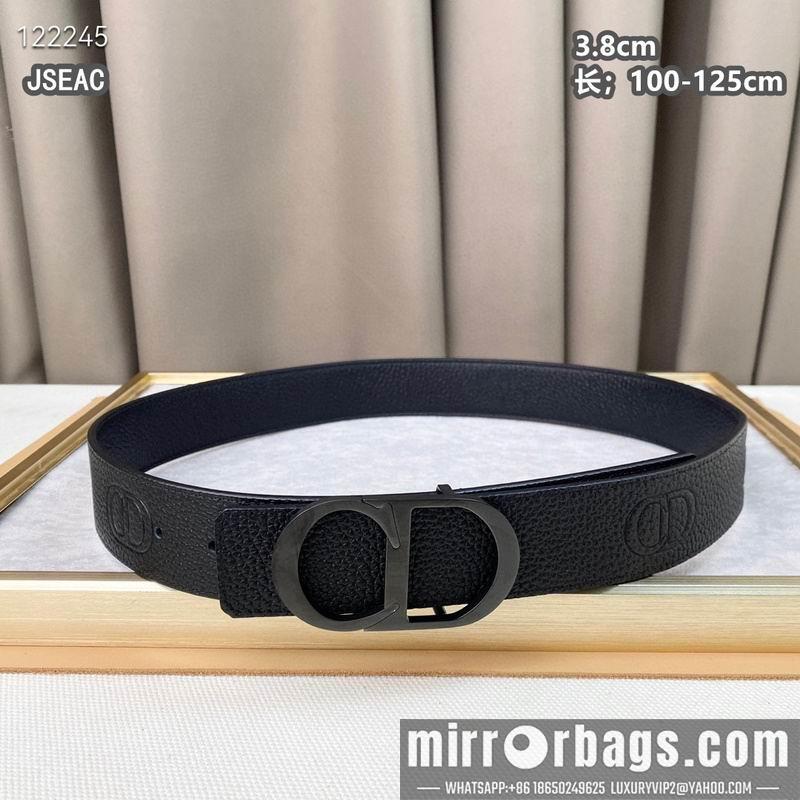 Dior belt 38mmX100-125cm 8L07