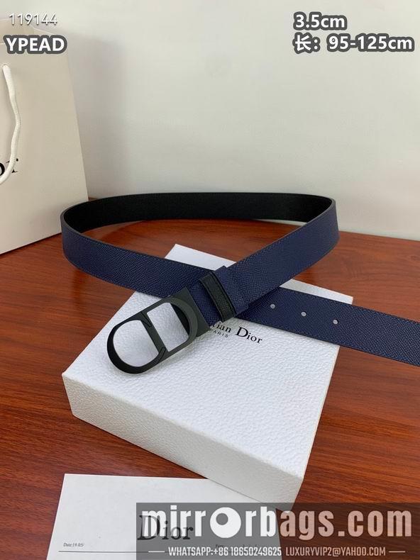 Dior belt 35mmX95-125cm 8L14