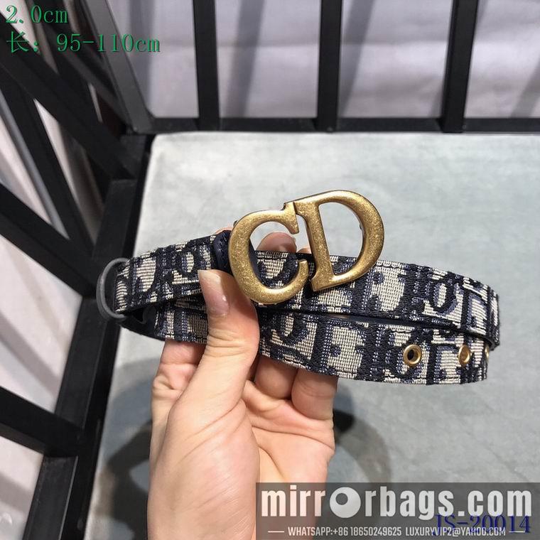 Dior Belt 20mmX95-110cm 8L09