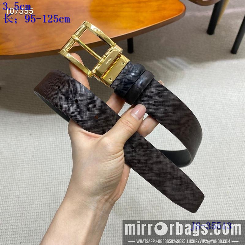 Prada belt 35mmX95-125CM 8L01