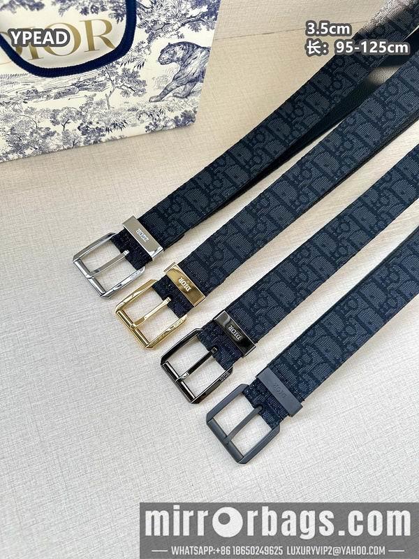 Dior belt 35mmX95-125cm 8L38